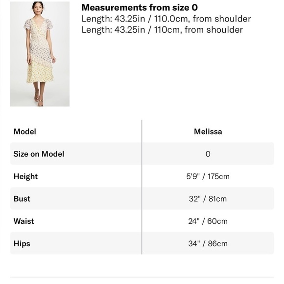 Joie Orita Silk Colorful Floral Print Flutter Sleeve V Neck Midi Dress Size 6 - Picture 14 of 15